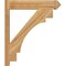 Ekena Millwork Merced Rough Sawn Arts and Crafts Outlooker, Western Red Cedar, 6"W x 26"D x 30"H OUT06X26X30MRC03RWR - alternate 4